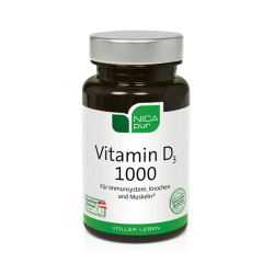 Nicapur Vitamin D3 1000 Kapseln