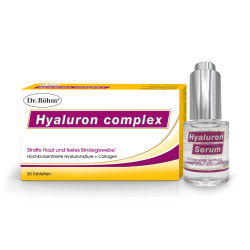 Dr. Böhm<sup>®</sup> Hyaluron complex Tabletten + Hyaluron Serum