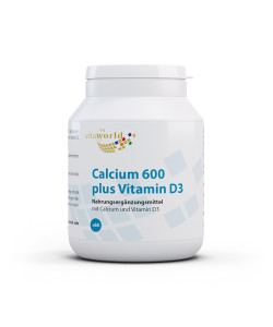 Calcium Tabletten 600mg mit Vitamin D3