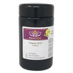 Vitamin B12 Kapseln 500mcg Vegan Hal