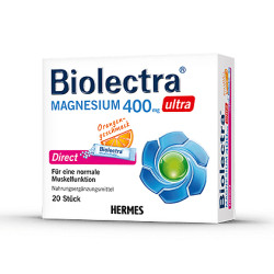 Biolectra<sup>®</sup> Magnesium 400 mg ultra Direct Orange Micro-Pellets