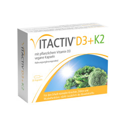 VITACTIV<sup>®</sup> D3+K2 Kapseln vegan