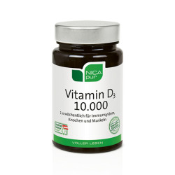 Nicapur Vitamin D3 10.000 Kapseln