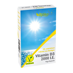 BjökoVit Vitamin D3 Kapseln 2000ie