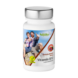 BjökoVit Vitamin B12 Lutschtabletten 500mcg Vegan
