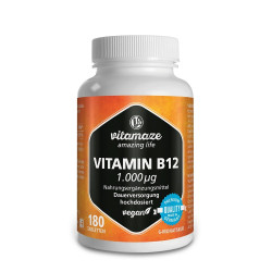 Vitamin B12 Tabletten 1000mcg Vegan