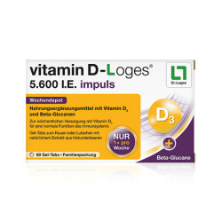 vitamin D-Loges<sup>®</sup> 5.600 I.E. impuls Gel-Tabs
