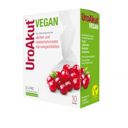 UroAkut<sup>®</sup> D-Mannose plus Cranberry vegan