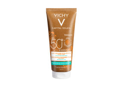 Vichy Capital Soleil Feuchtigkeitsspendende Sonnen-Milch LSF50+