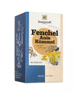 Sonnentor Fenchel - Anis - Kümmel Kräutertee bio Beutel