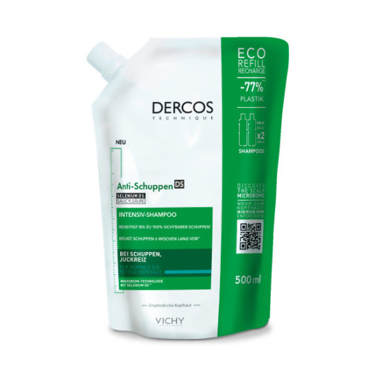 Vichy Dercos Anti-Schuppen Shampoo Fettige Kopfhaut Nachfüllung