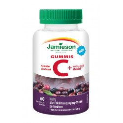 Jamieson Vitamin C 125mg + immune shield Schwarzer Holunder