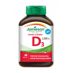Jamieson Vitamin D3 2000 IU Tabletten