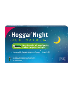Hoggar<sup>®</sup> Night Duo Natural Kapseln