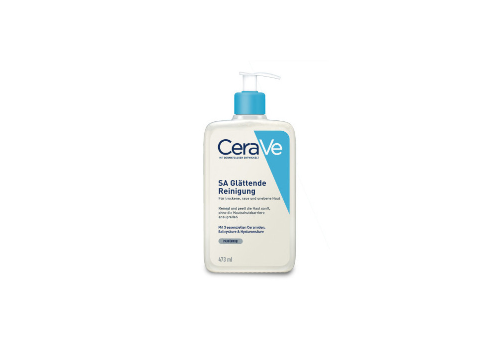 CeraFe Feuchtigkeitscreme & SA Reinigung Set - Für Trockene Haut, Mit Hyaluron & Ceramiden