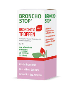 BRONCHOSTOP<sup>®</sup> Bronchitis akut Tropfen