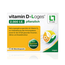 Vitamin D-Loges<sup>®</sup> 2.000 I.E. pflanzlich Weichkapseln