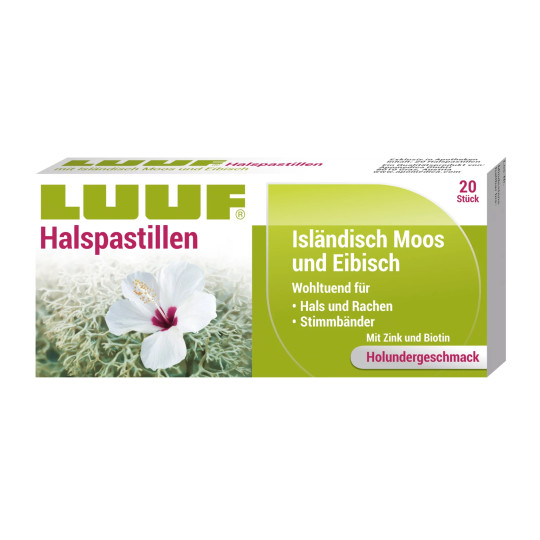Luuf Halspastillen Isla Moos
