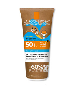 La Roche-Posay Anthelios Dermo-Pediatrics Wet Skin Gel LSF 50+, Tube mit Pappe