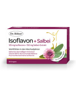 Dr. Böhm<sup>®</sup> Isoflavon + Salbei Dragees Wohlfühlen in den Wechseljahren