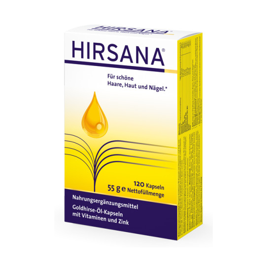 HIRSANA<sup>®</sup> Goldhirse-Öl-Kapseln