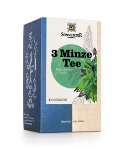 Sonnentor 3-Minze Tee bio Teebeutel