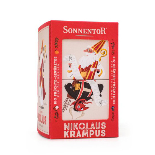 Sonnentor Nikolaus & Krampus Tee Bio Beutel
