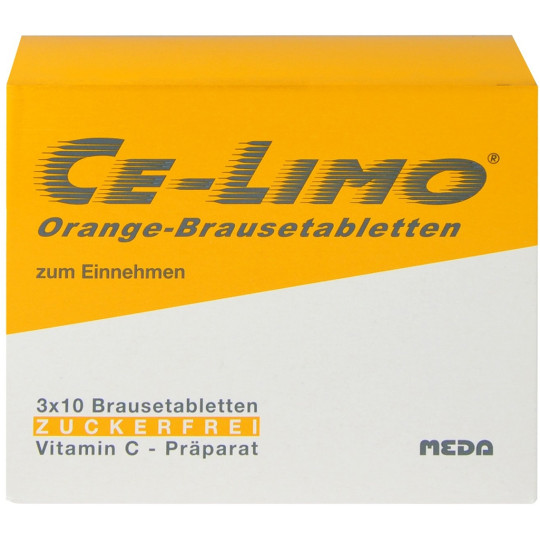Celimo Orange Brausetabletten