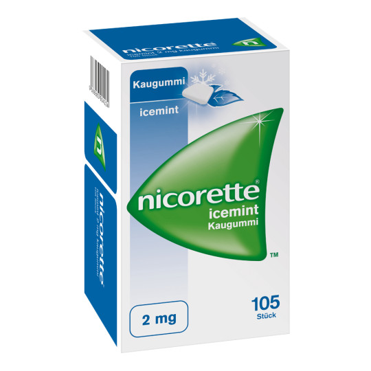 Nicorette Kaugummi 2mg - ohne Geschmack
