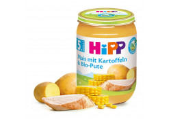 Hipp Mais mit Kartoffeln und Bio-Pute 6200