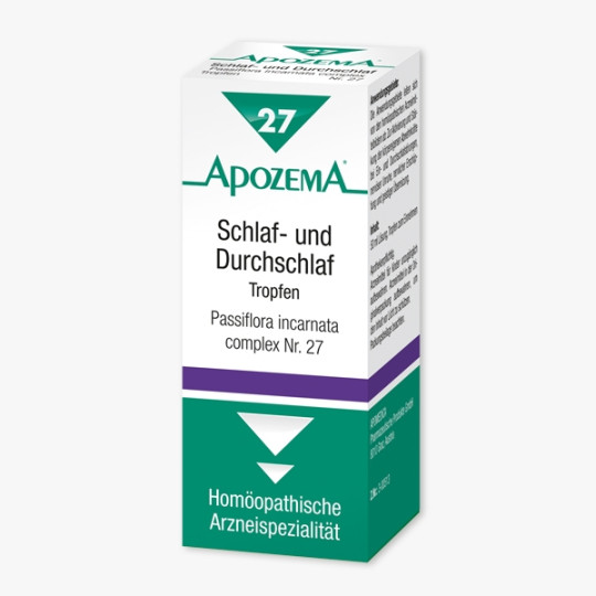 Apozema Schlaf- und Durchschlaftropfen Nr. 27
